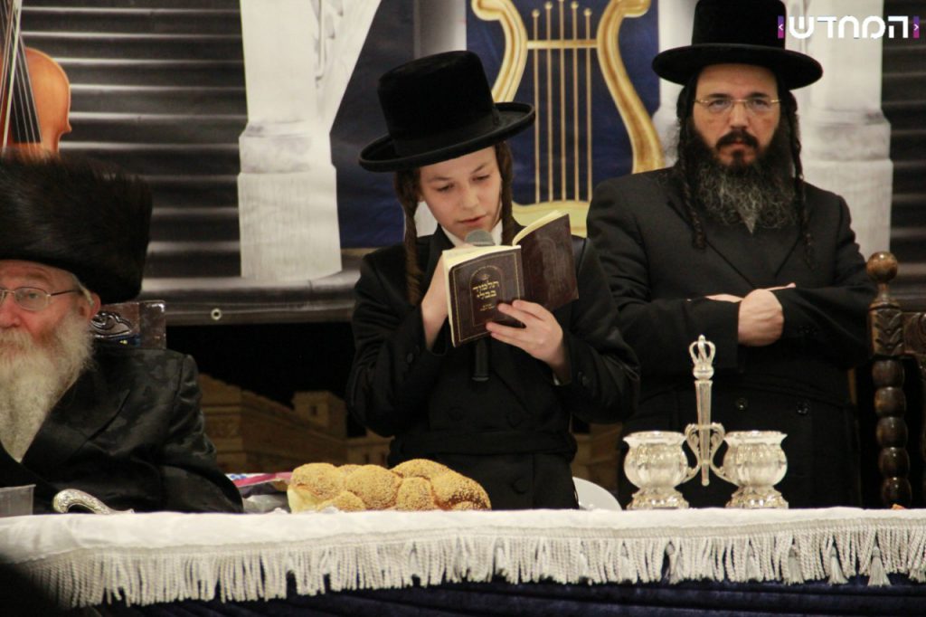 הבר מצוה לנכד האדמו"ר מנדבורנה