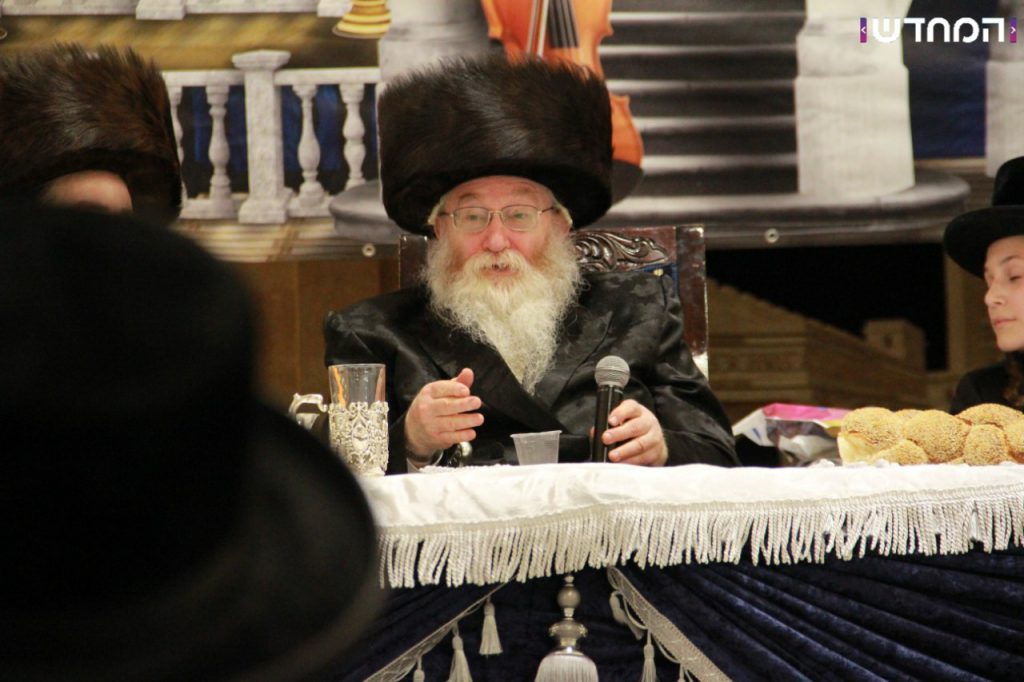 הבר מצוה לנכד האדמו"ר מנדבורנה