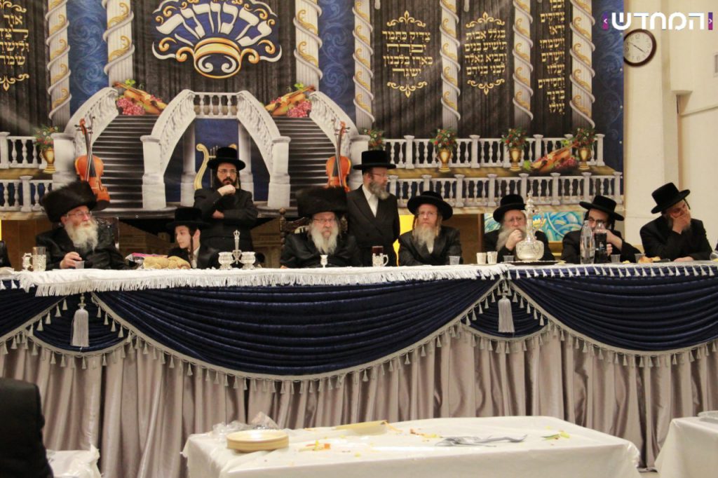 הבר מצוה לנכד האדמו"ר מנדבורנה