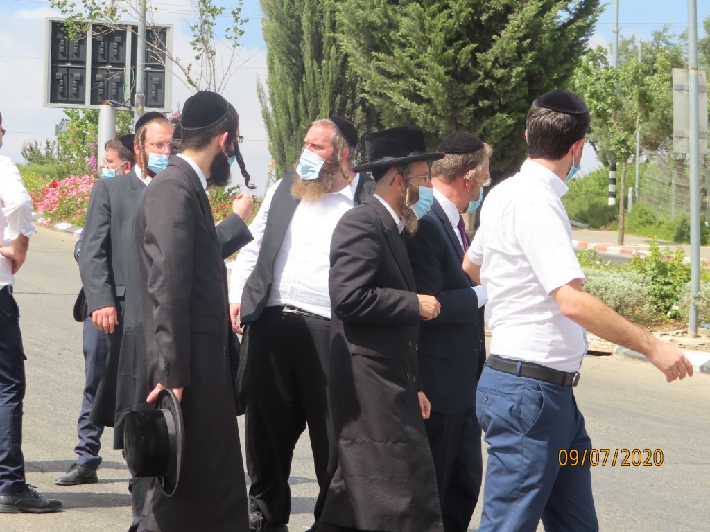 תיעוד: חברי הכנסת הגיעו לביתר עילית הנצורה