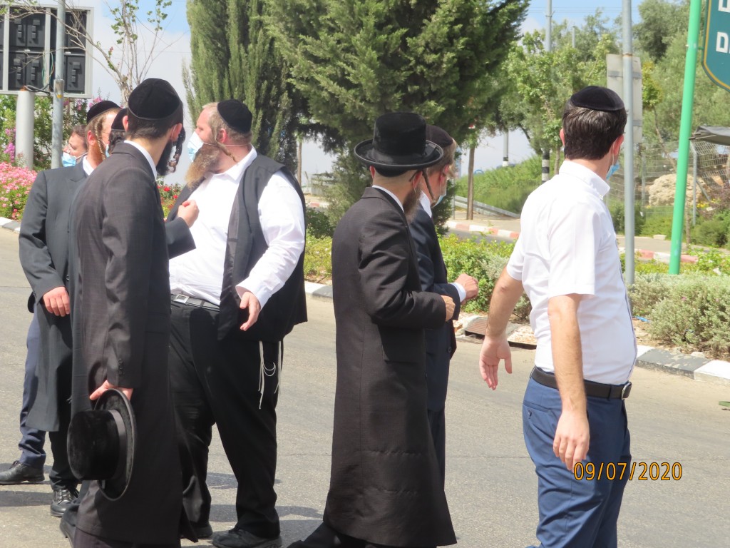 תיעוד: חברי הכנסת הגיעו לביתר עילית הנצורה