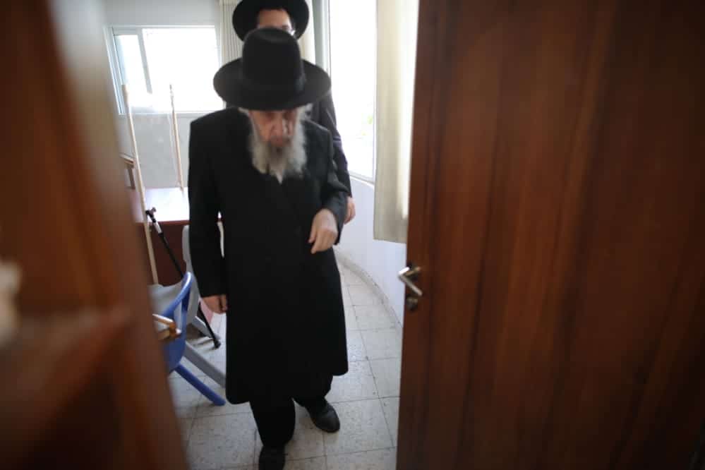 השיעור כללי של הגר"ד לנדא בהיכל ישיבת סלבודקא