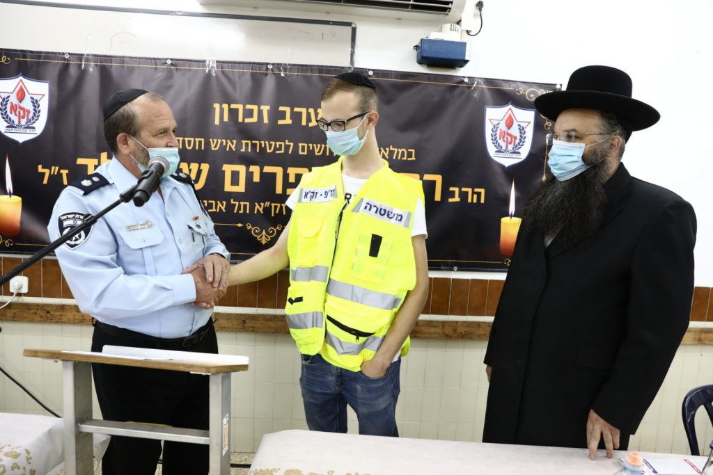 בנו של מתנדב זק"א שנפטר מהקורונה גוייס להמשיך מורשת אביו • תיעוד