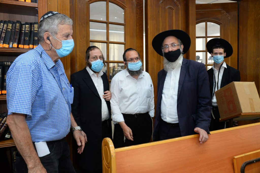 צפו בגלריה: במוסדות התורה בבני ברק שומרים על ההנחיות