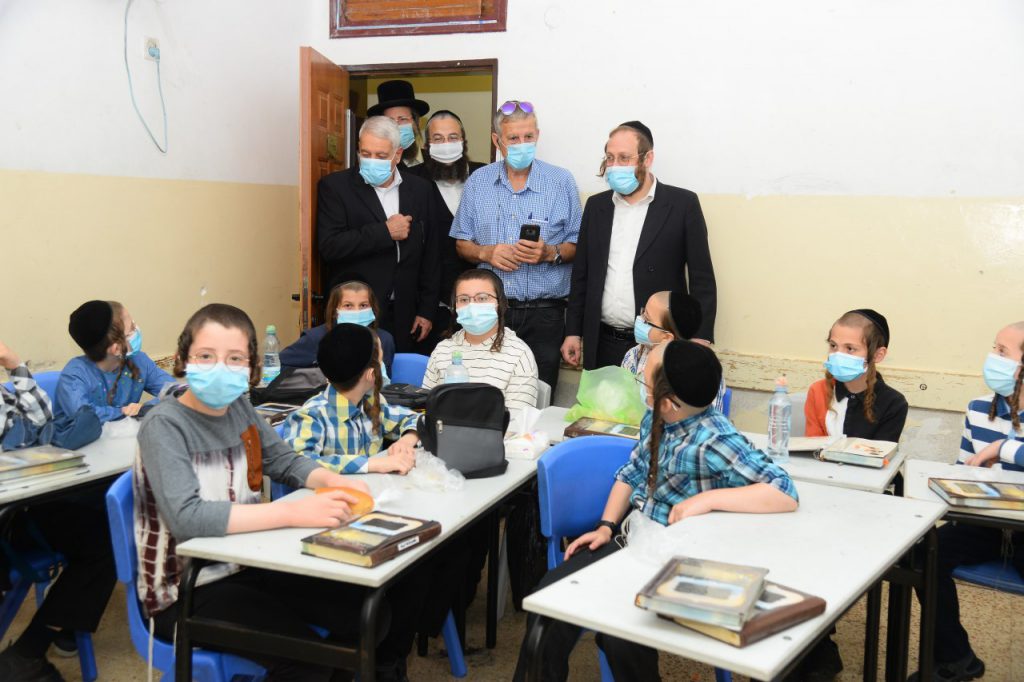 צפו בגלריה: במוסדות התורה בבני ברק שומרים על ההנחיות