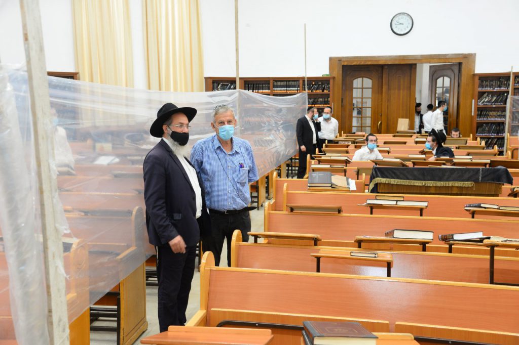 צפו בגלריה: במוסדות התורה בבני ברק שומרים על ההנחיות