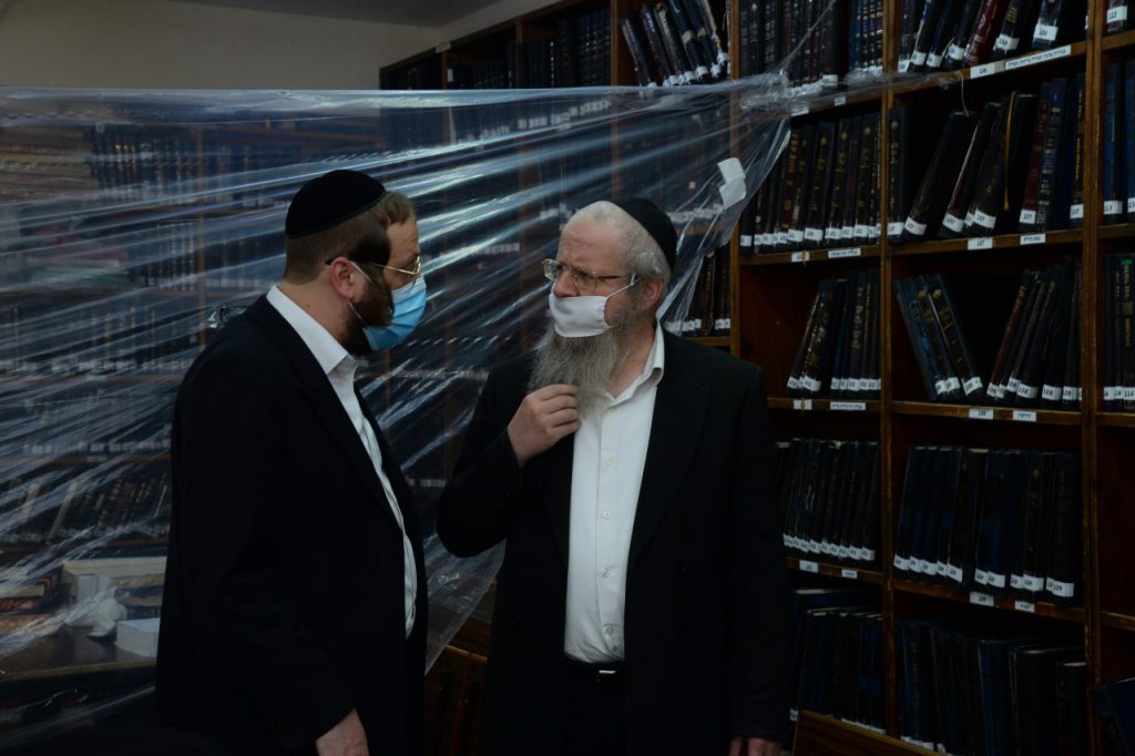 צפו בגלריה: במוסדות התורה בבני ברק שומרים על ההנחיות