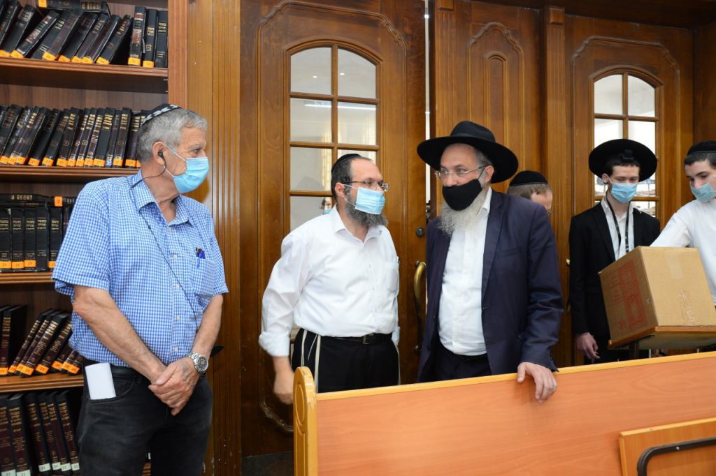 צפו בגלריה: במוסדות התורה בבני ברק שומרים על ההנחיות