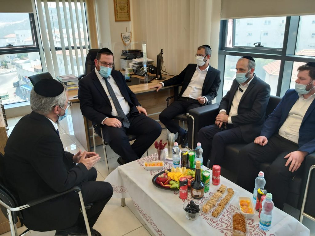 אליהו ברוכי בביקור ראשון כח"כ בבית שמש