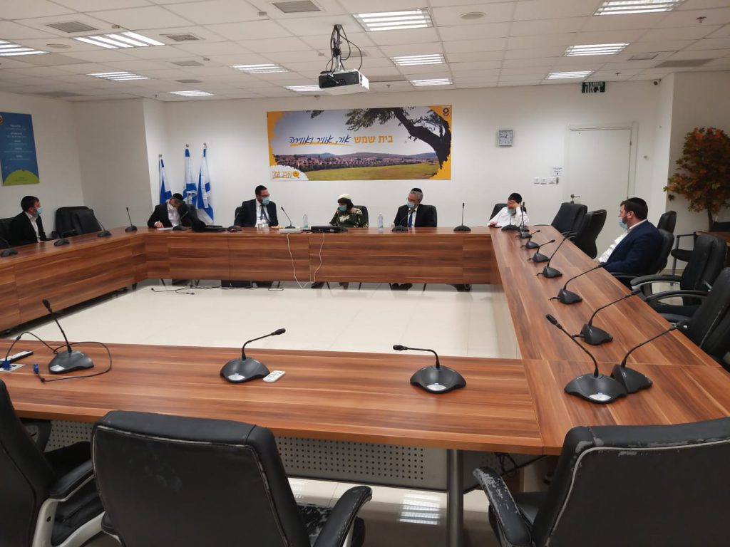 אליהו ברוכי בביקור ראשון כח"כ בבית שמש