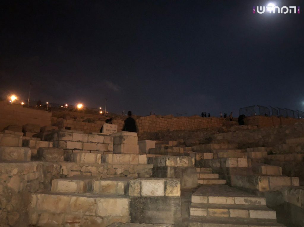 גלריה: הילולת ה'אור החיים' בהר הזיתים •צפו