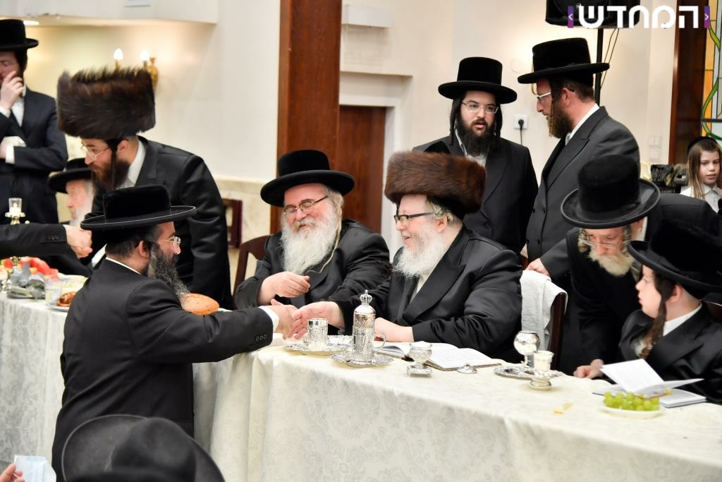 בן שלוש-עשרה למצוות: שמחת הבר מצוה לנכד האדמו"ר מבוהוש