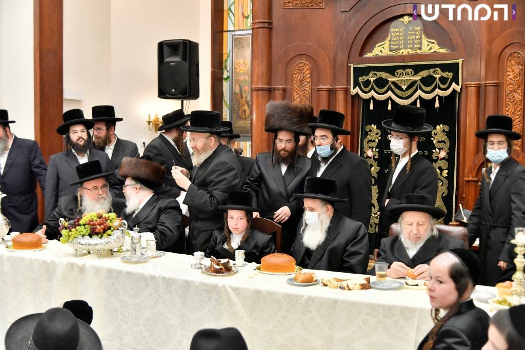 בן שלוש-עשרה למצוות: שמחת הבר מצוה לנכד האדמו"ר מבוהוש