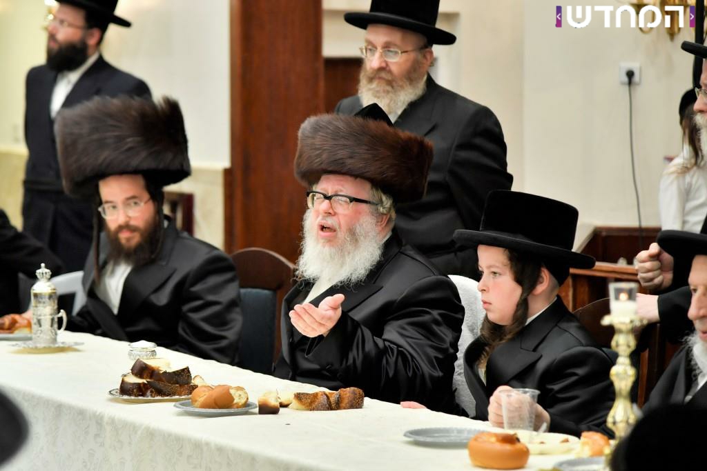 בן שלוש-עשרה למצוות: שמחת הבר מצוה לנכד האדמו"ר מבוהוש