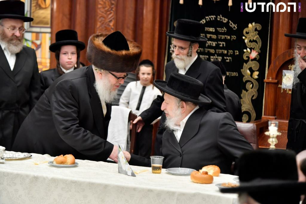 בן שלוש-עשרה למצוות: שמחת הבר מצוה לנכד האדמו"ר מבוהוש