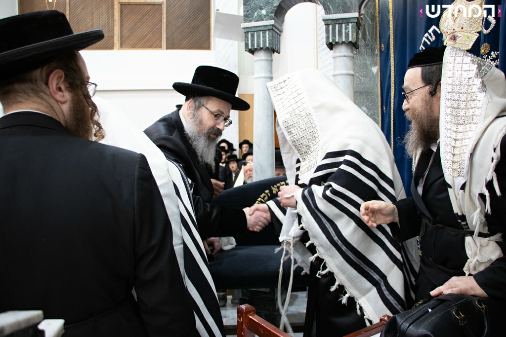 אבד"ק סאטמר ווילאמסבורג בביקור בעיר הבירה לונדון