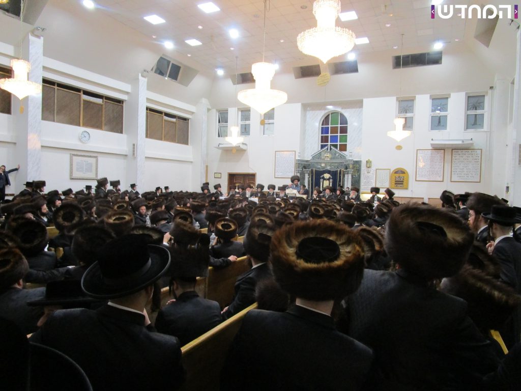 אבד"ק סאטמר ווילאמסבורג בביקור בעיר הבירה לונדון