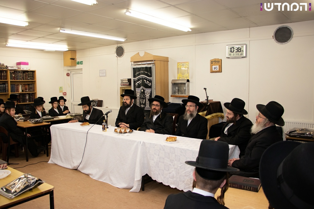 אבד"ק סאטמר ווילאמסבורג בביקור בעיר הבירה לונדון