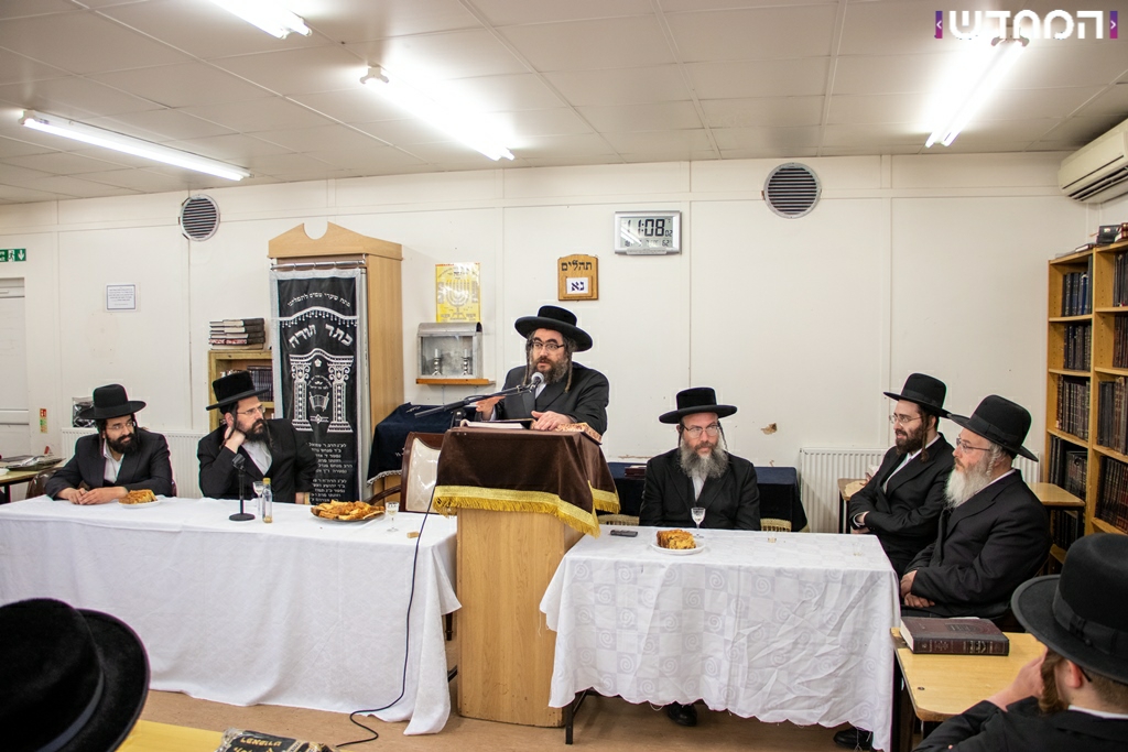 אבד"ק סאטמר ווילאמסבורג בביקור בעיר הבירה לונדון