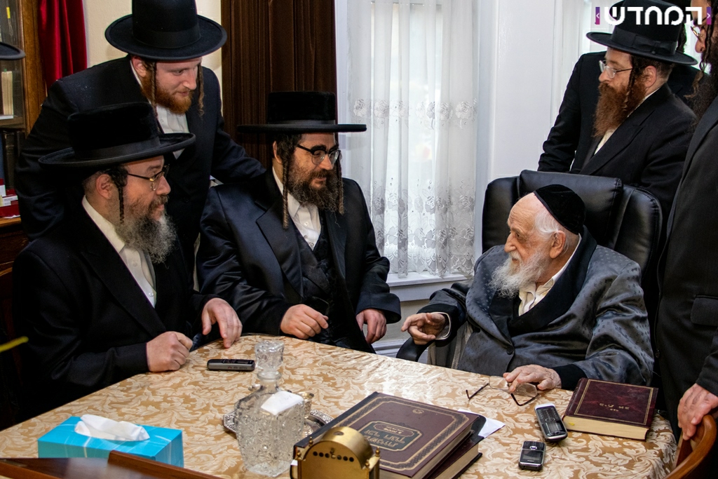 אבד"ק סאטמר ווילאמסבורג בביקור בעיר הבירה לונדון