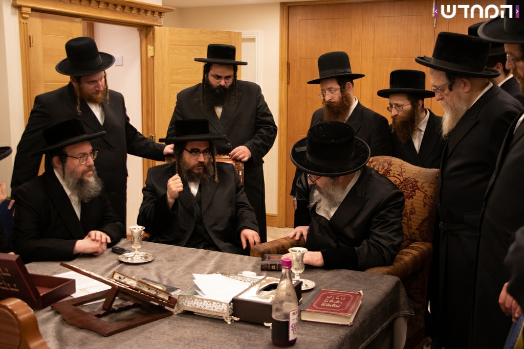 אבד"ק סאטמר ווילאמסבורג בביקור בעיר הבירה לונדון