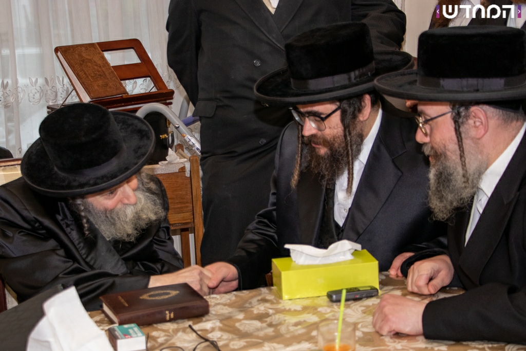 אבד"ק סאטמר ווילאמסבורג בביקור בעיר הבירה לונדון