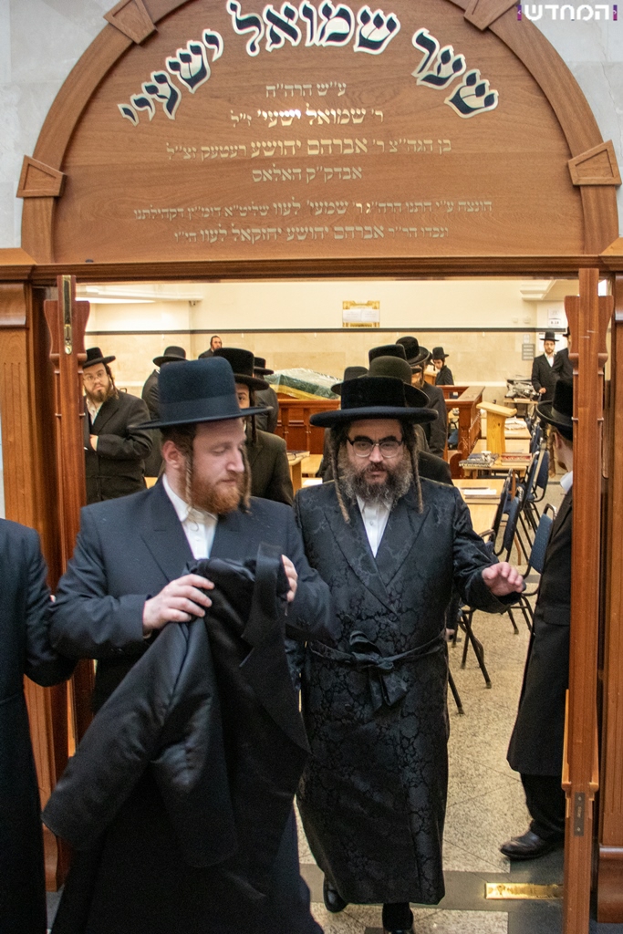 אבד"ק סאטמר ווילאמסבורג בביקור בעיר הבירה לונדון