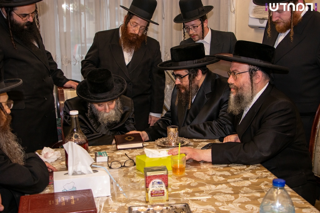 אבד"ק סאטמר ווילאמסבורג בביקור בעיר הבירה לונדון