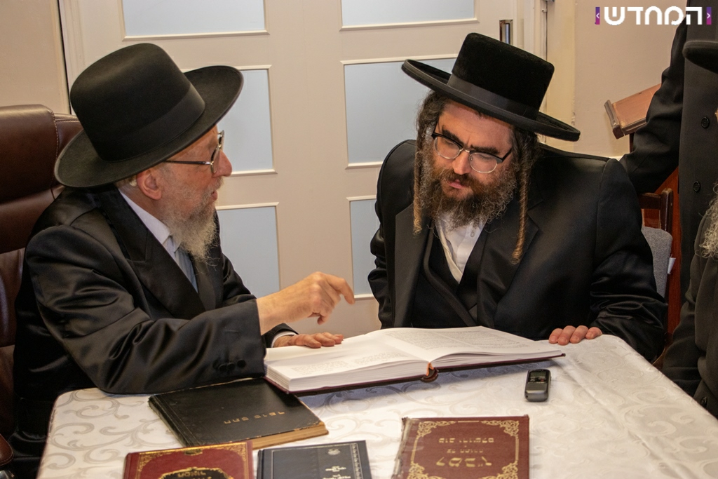 אבד"ק סאטמר ווילאמסבורג בביקור בעיר הבירה לונדון