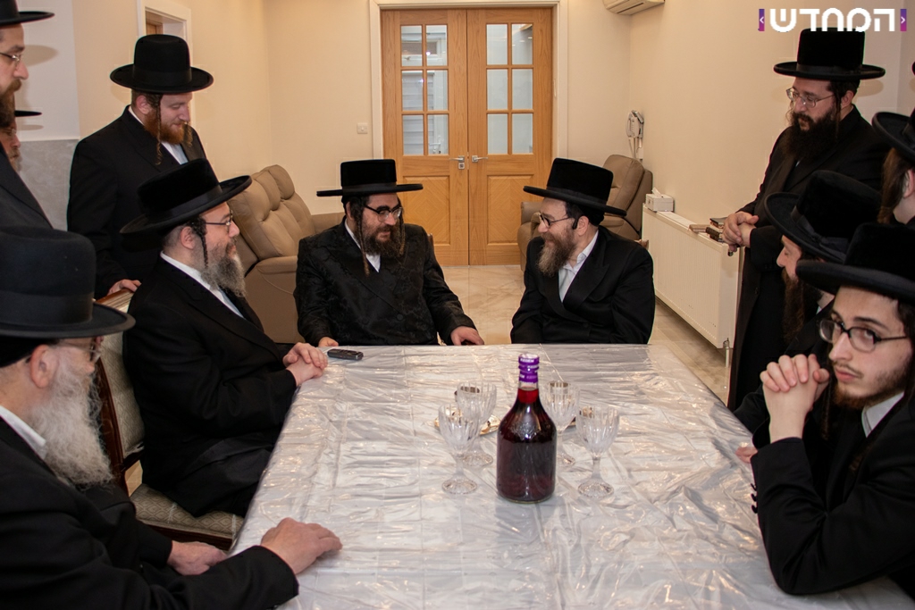 אבד"ק סאטמר ווילאמסבורג בביקור בעיר הבירה לונדון