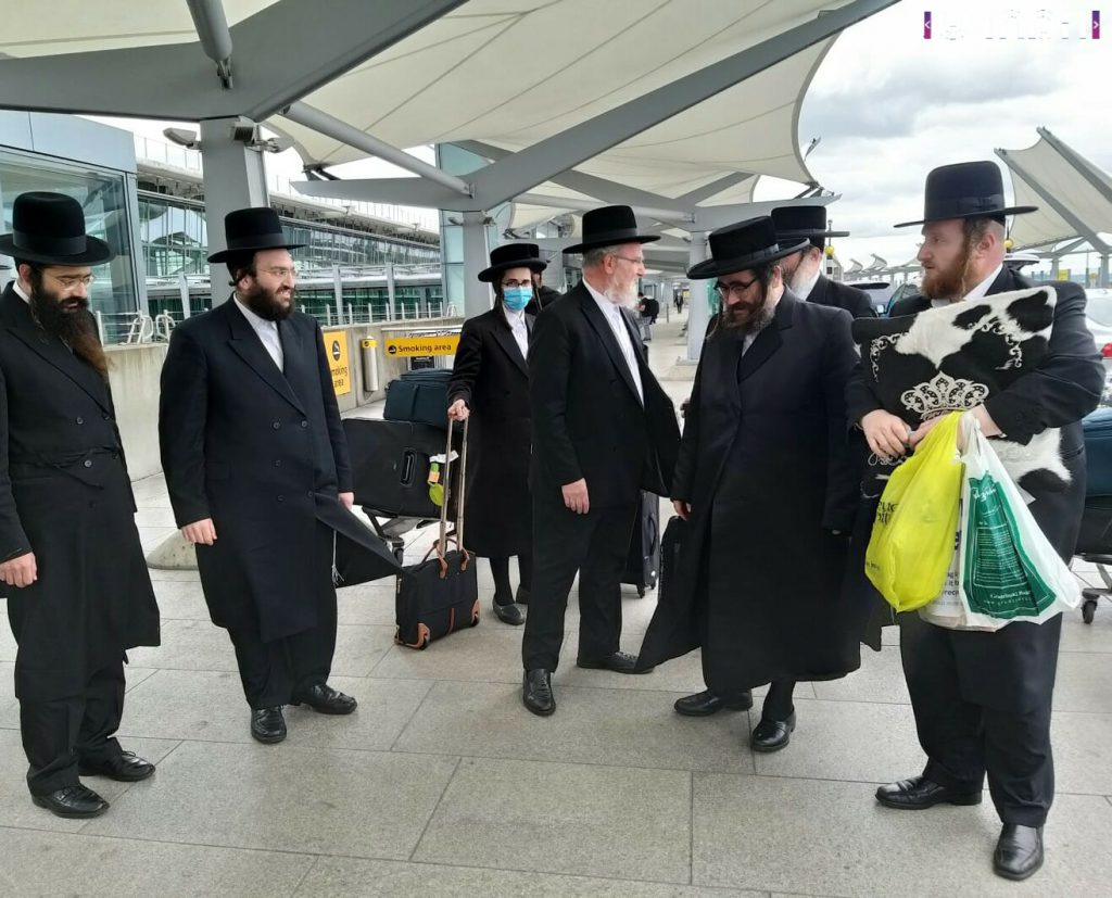 אבד"ק סאטמר ווילאמסבורג בביקור בעיר הבירה לונדון