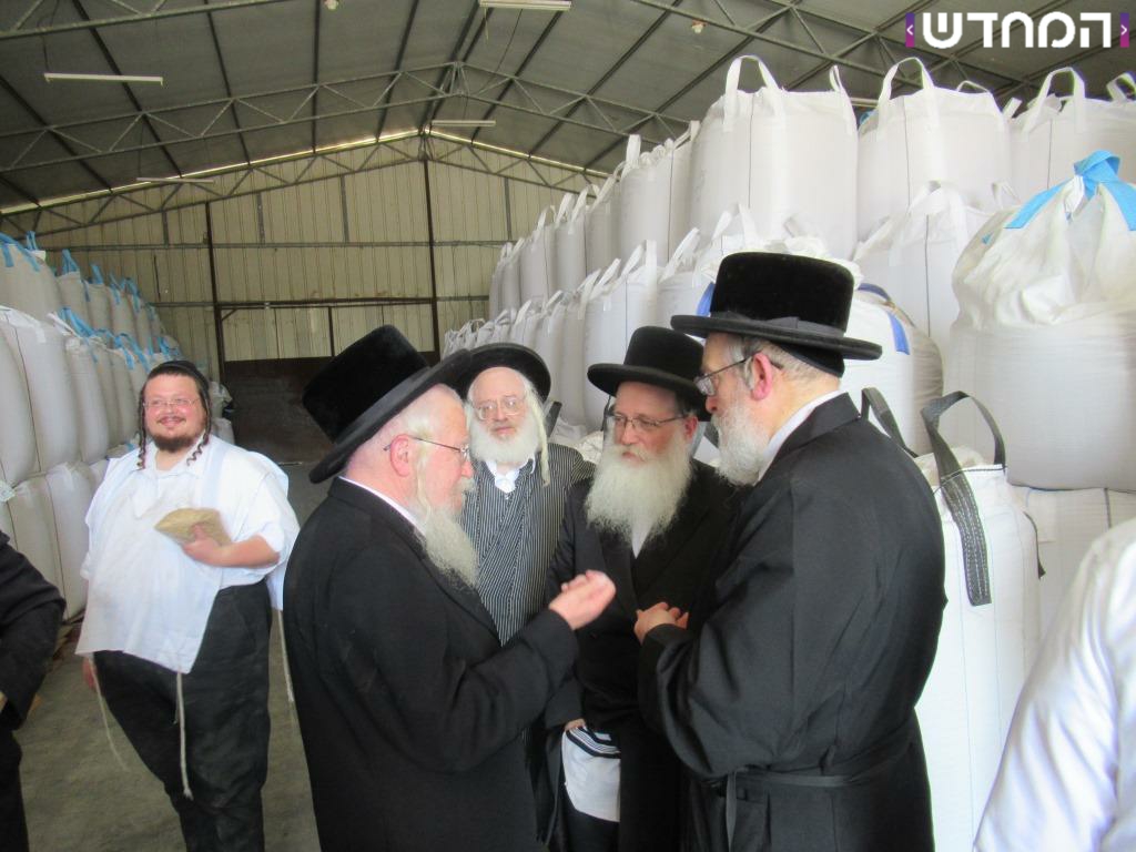 דייני העדה החרדית יצאו להפריש תרומות ומעשות • גלריה