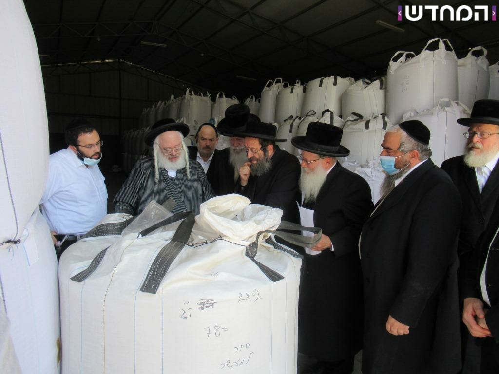 דייני העדה החרדית יצאו להפריש תרומות ומעשות • גלריה