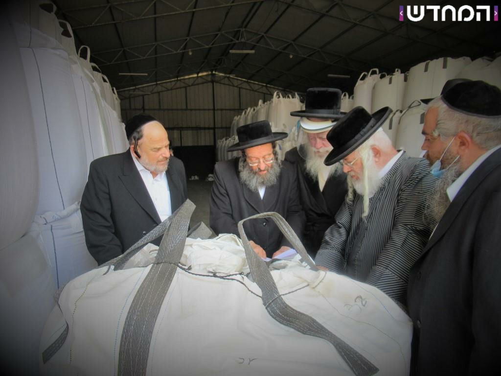 דייני העדה החרדית יצאו להפריש תרומות ומעשות • גלריה