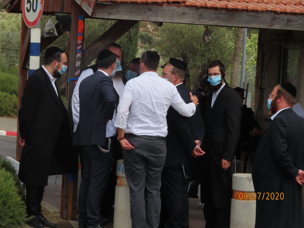 תיעוד: חברי הכנסת הגיעו לביתר עילית הנצורה