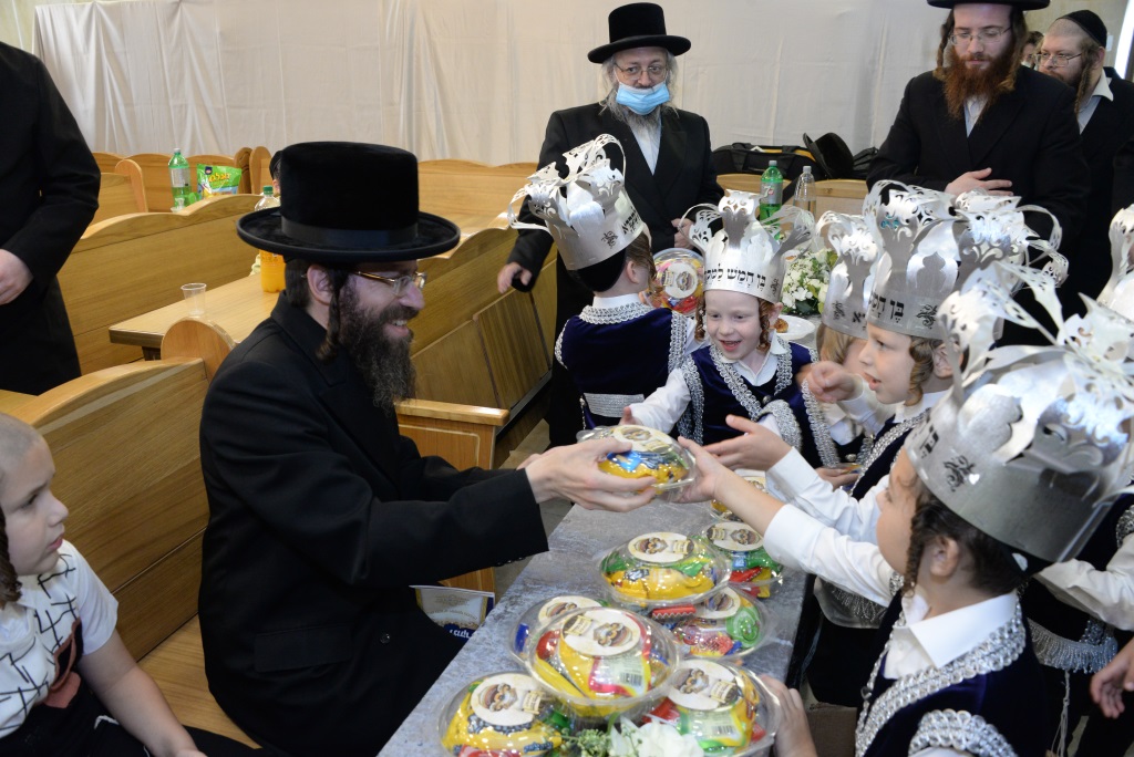 מעמד חומש סעודה בת"ת דרכי אבות - קרית צאנז טבריה