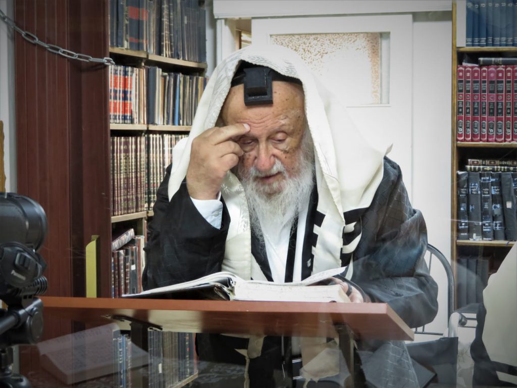 תיעוד: הגרב"ד פוברסקי על קבר אמו הרבנית ע"ה