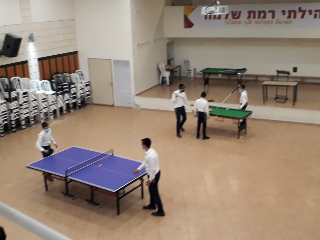 בין הזמנים ב'רמת שלמה': חדרי משחק ופעילות חוויתית לבני הישיבות