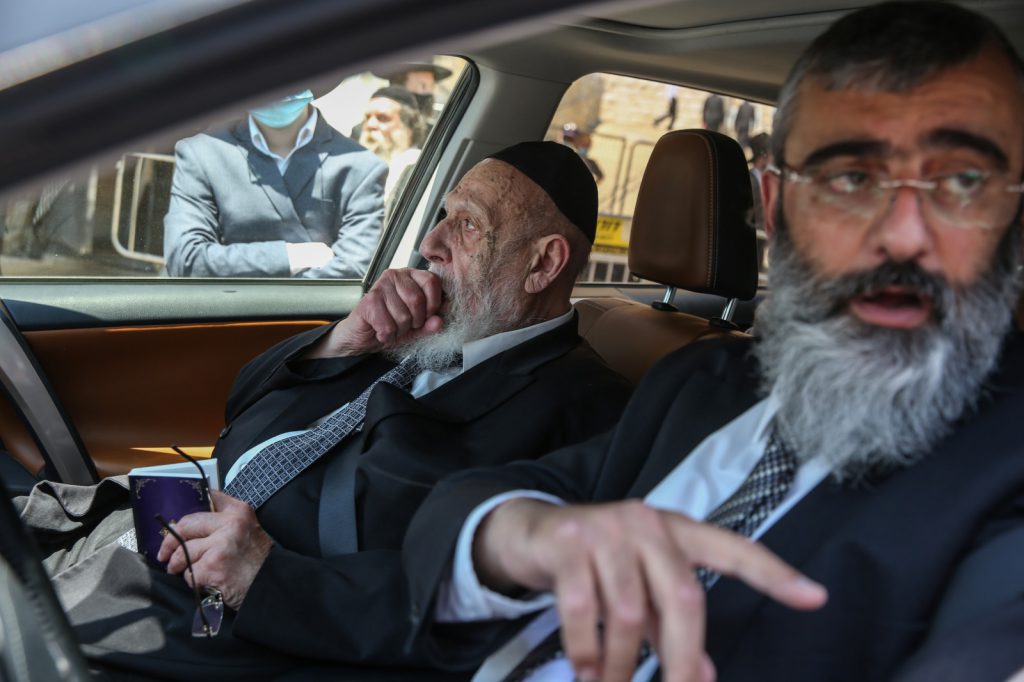 תיעוד: נשיא המועצת חכם שלום כהן במירון