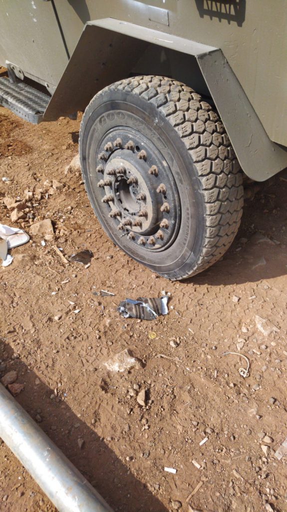 המשטרה: מתנחלים רעולי פנים תקפו באבנים לוחמי מג"ב