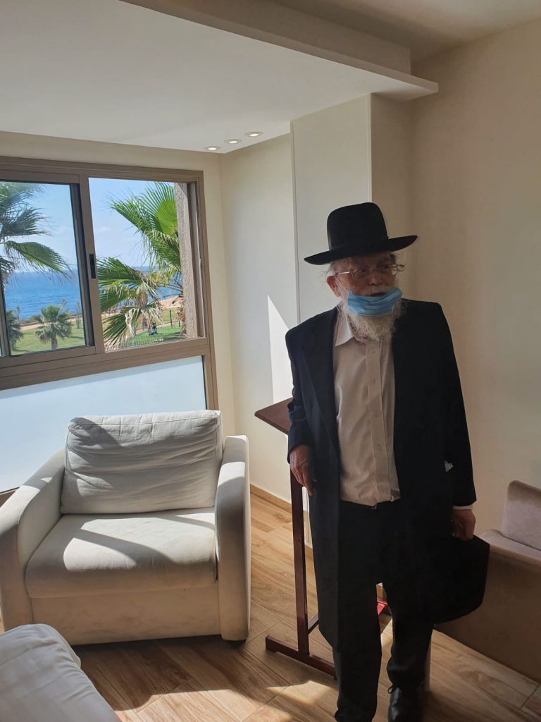 תיעוד: הדאצ'ה של הגאון רבי בנימין אלישיב בנתניה