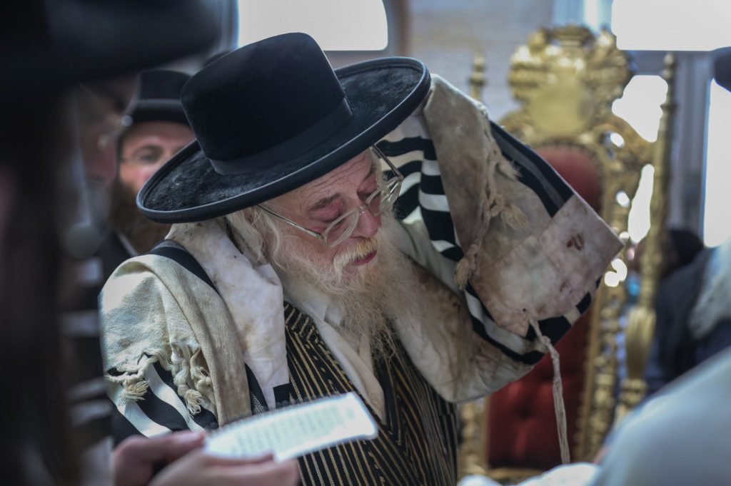 האדמו"ר מתולדות אהרן בברית קודש בציונו של רשב"י