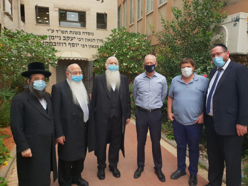 שר החינוך גלנט וסגן השר פרוש פתחו את שנת הלימודים במגזר החרדי