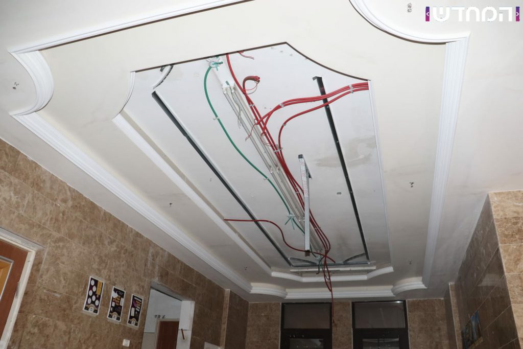 תיעוד: בית הכנסת של 'וויזשניץ -בית שמש' מוכן לקראת הימים הנוראים