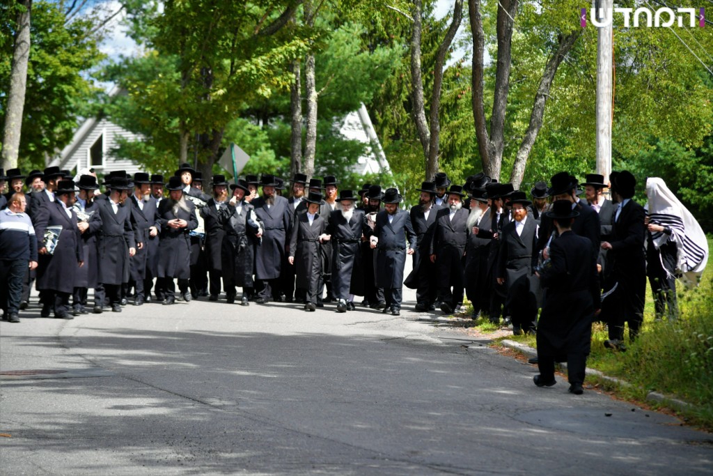 תיעוד: הרבי מויז'ניץ בביקור בארה"ב
