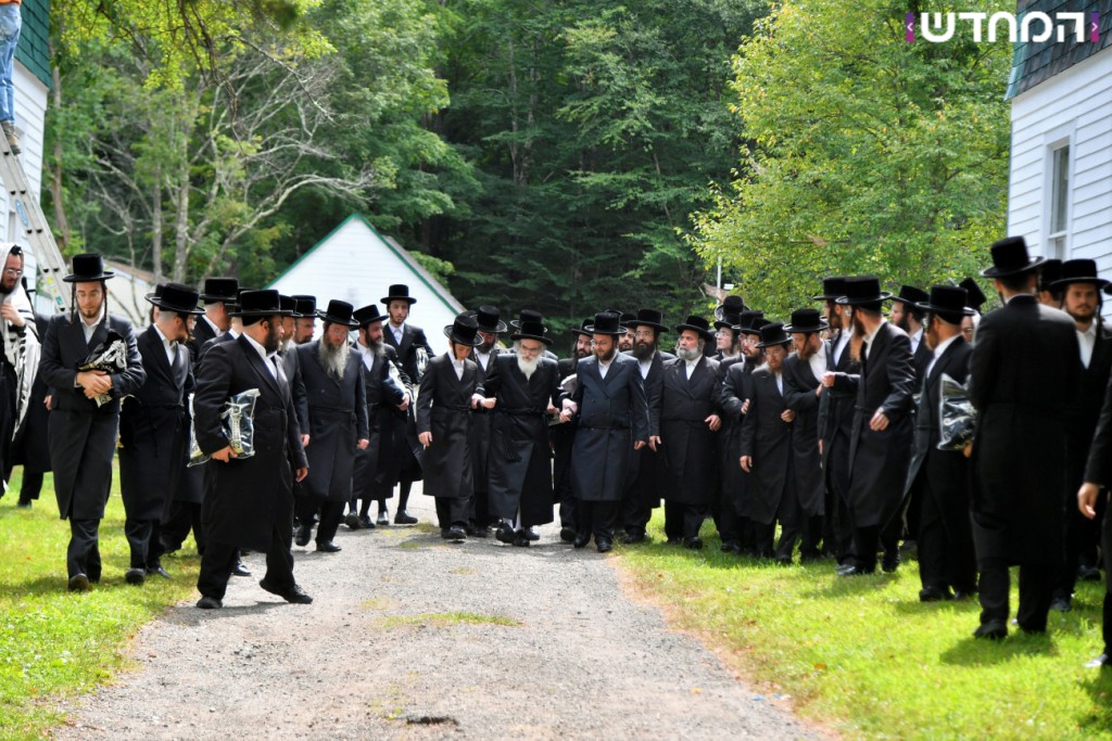 תיעוד: הרבי מויז'ניץ בביקור בארה"ב