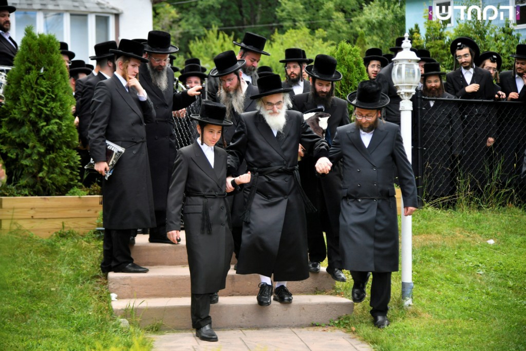 תיעוד: הרבי מויז'ניץ בביקור בארה"ב