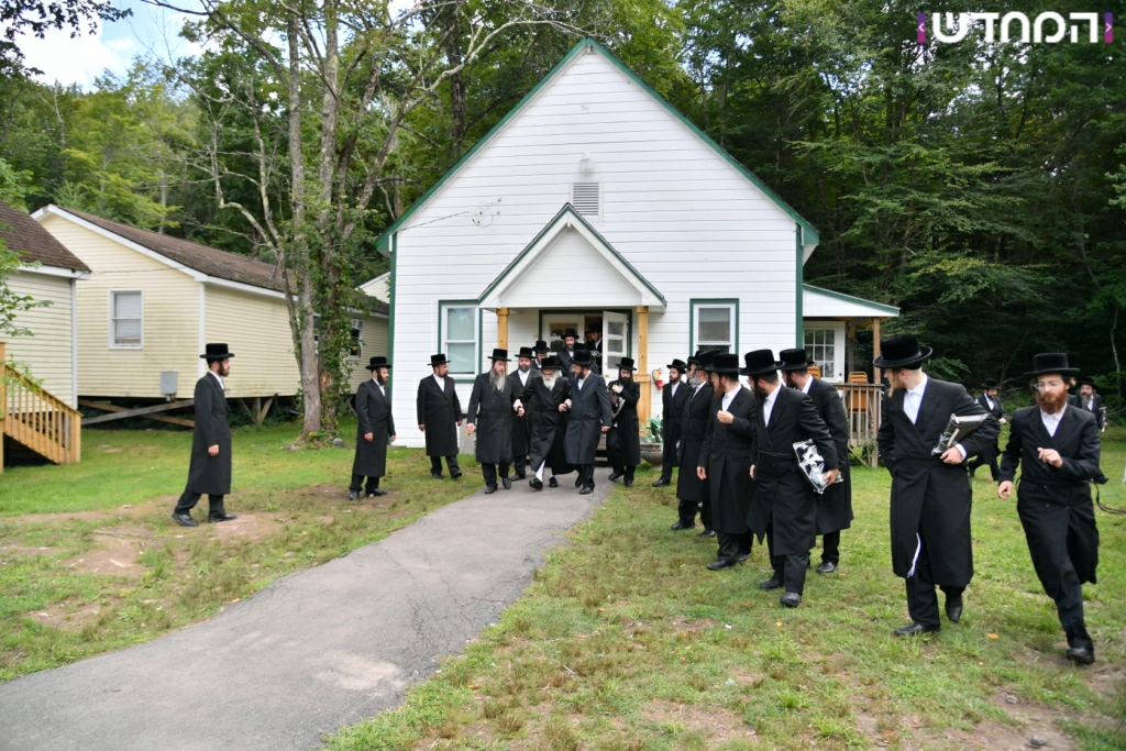 תיעוד: הרבי מויז'ניץ בביקור בארה"ב