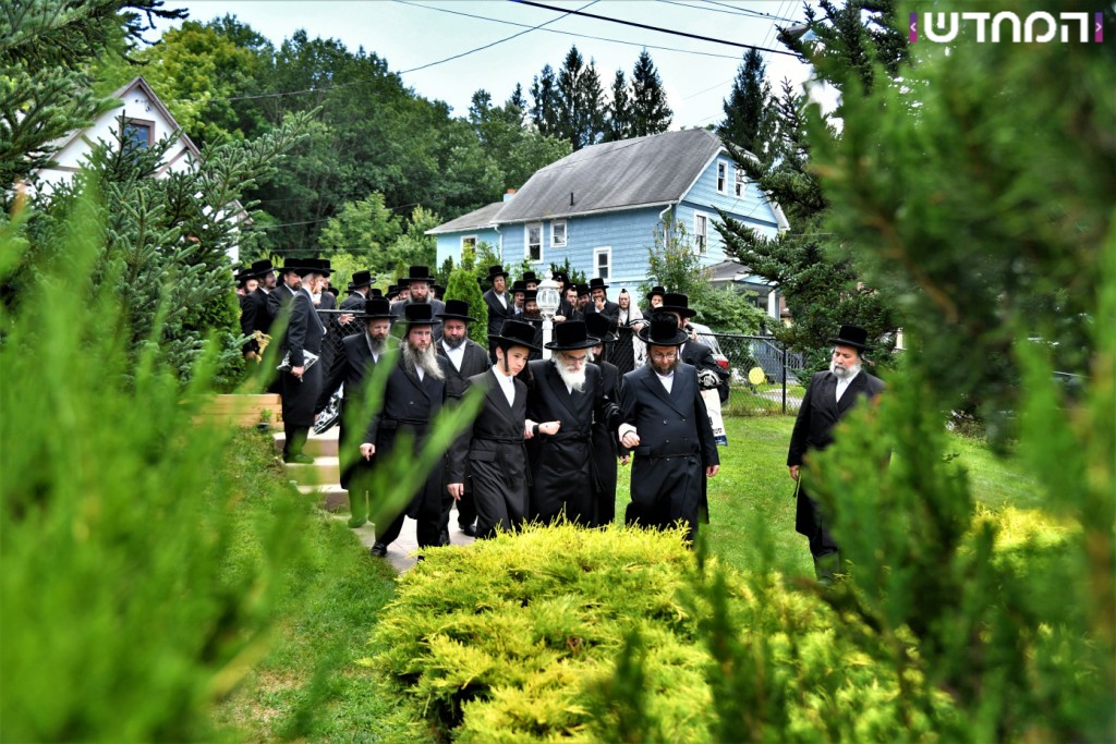 תיעוד: הרבי מויז'ניץ בביקור בארה"ב