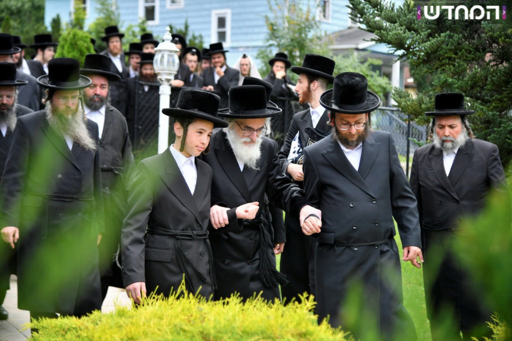 תיעוד: הרבי מויז'ניץ בביקור בארה"ב